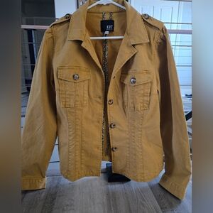 Kut from the Kloth Womens Mustard Field Jacket